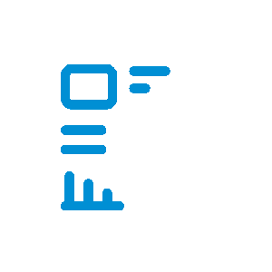 analyse Machine learning analytics and predictive modelling animation